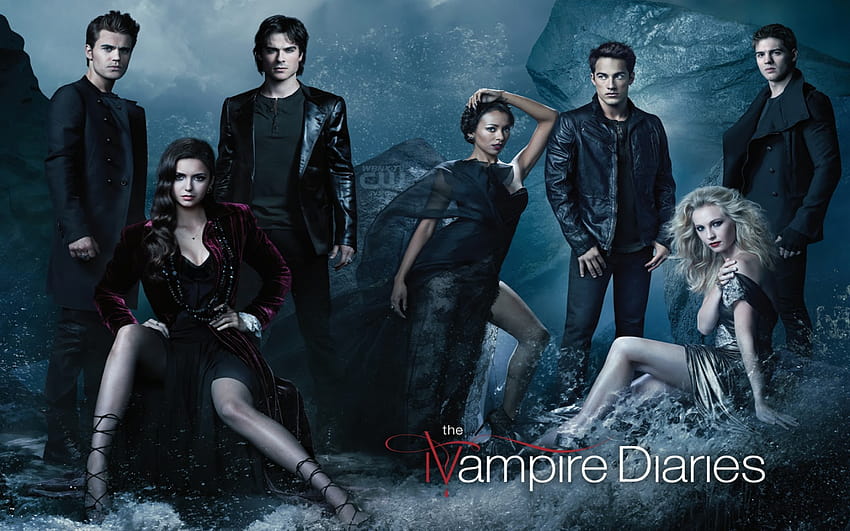 The Vampire Diaries Cast HiresMOVIEWALLcom [1600x1000], 모바일 및 태블릿, 뱀파이어 다이어리 캐릭터 HD 월페이퍼