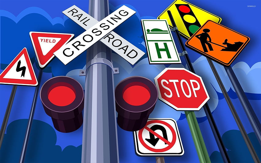 Traffic Signs, road signs HD wallpaper