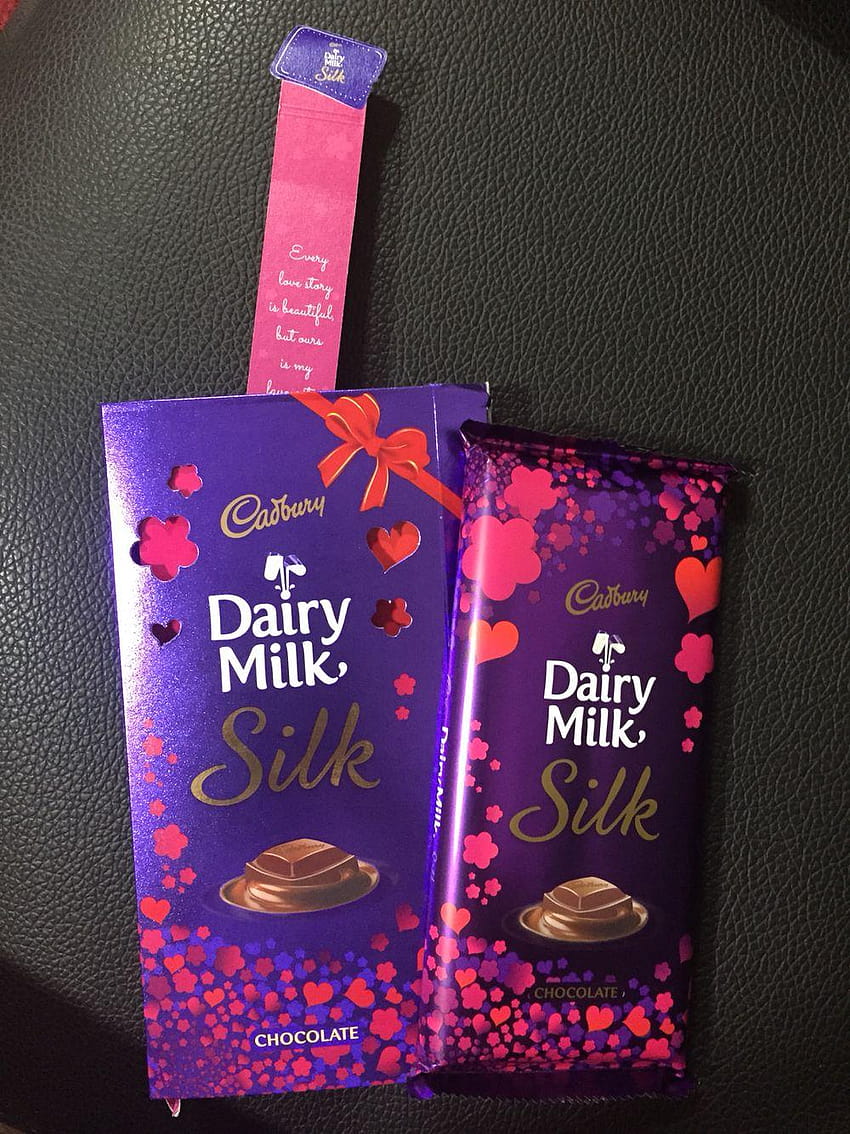 Cadbury Dairy Milk Valentine's Day Edition, latte da latte di San Valentino Sfondo del telefono HD