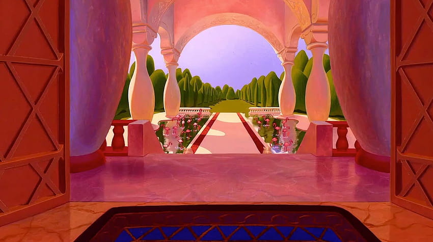 s de videollamadas de princesas de Disney disponibles ahora, castillo de aladdin fondo de pantalla