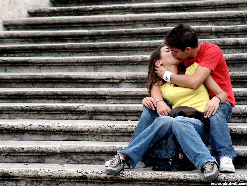 Bacio di San Valentino Scopri di più Emozionante , Covers, e, baci di coppia Sfondo HD