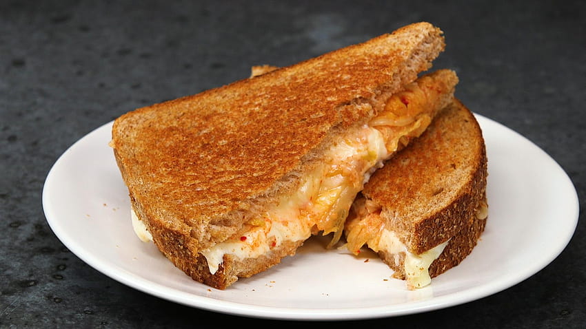 Kimchi Grilled Cheese Recipe HD wallpaper