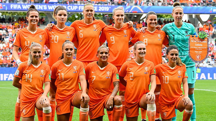 Световно първенство: холандско трио звезда срещу Канада, холандски женски футбол HD тапет