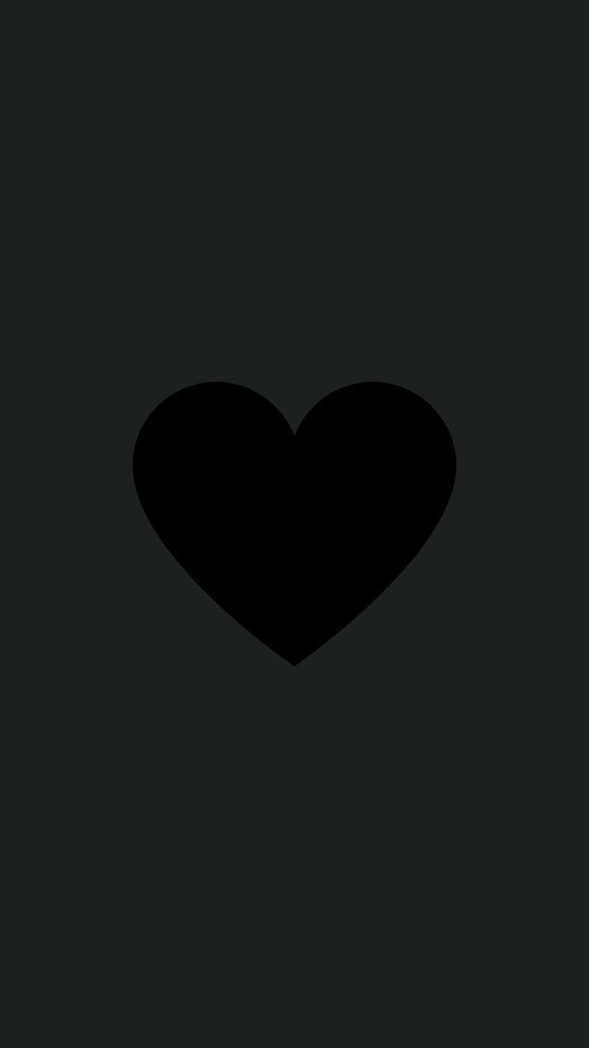 iPhone wallpaper heart | Black wallpaper iphone, Black wallpapers tumblr,  Black phone wallpaper