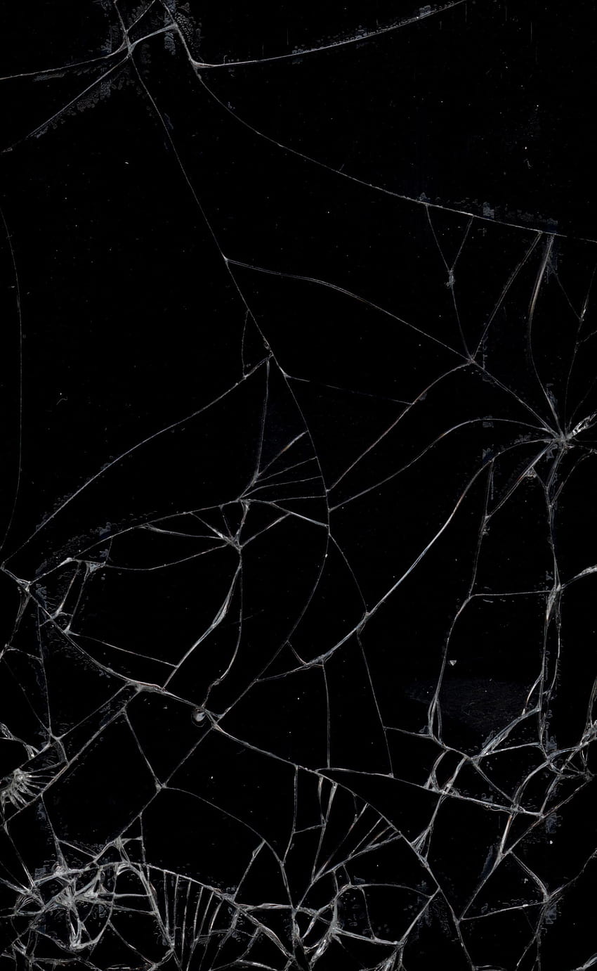 Cracked iPhone, broken glass iphone HD phone wallpaper