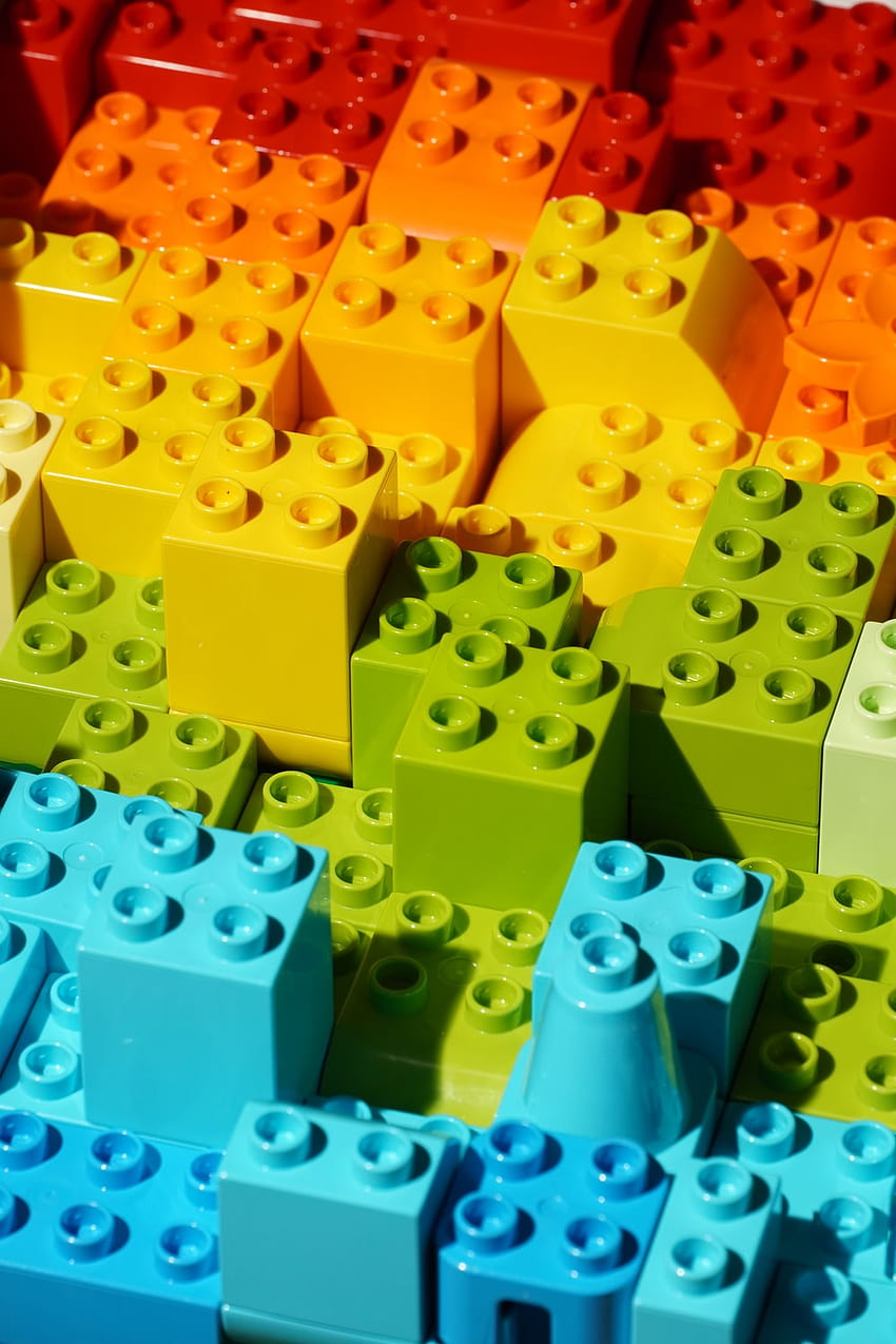 Blok Lego, bata lego wallpaper ponsel HD