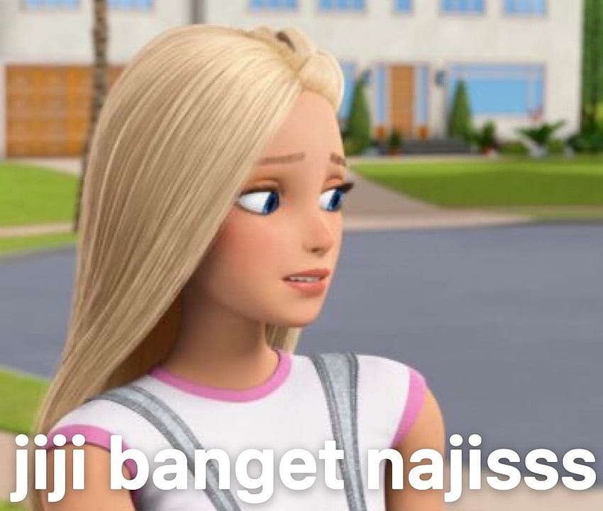 Барби мемове Индонезия през 2020 г. HD тапет