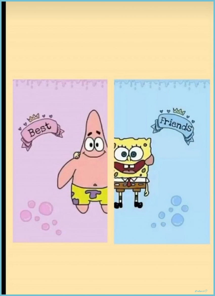 Spongebob Friendschip Best Friends Cartoon, Best HD phone wallpaper