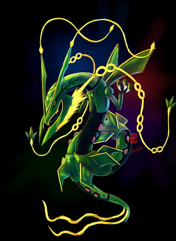 pokemon rayquaza ex wallpaper