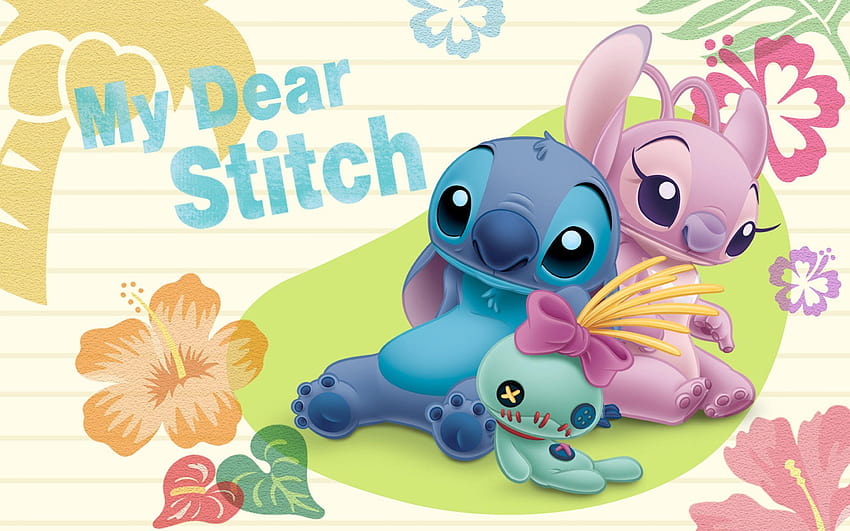 Of The Day, stitch valentines HD wallpaper