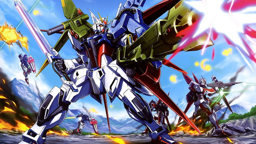 2560x1440 Mobile Suit Gundam Seed, Robots, Mecha Anime, robot anime HD wallpaper