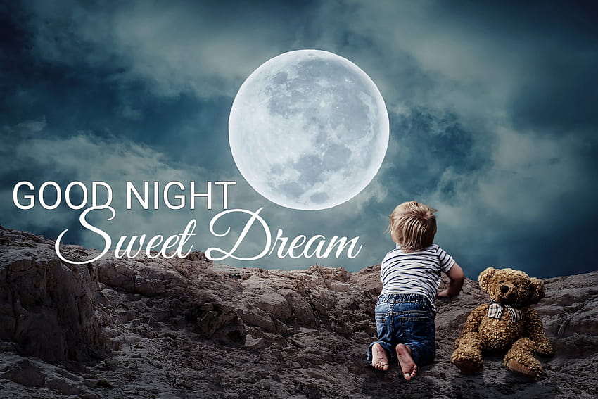 Good Night Sweet Dreams 最新のグリーティングとウルトラ、 高画質の壁紙