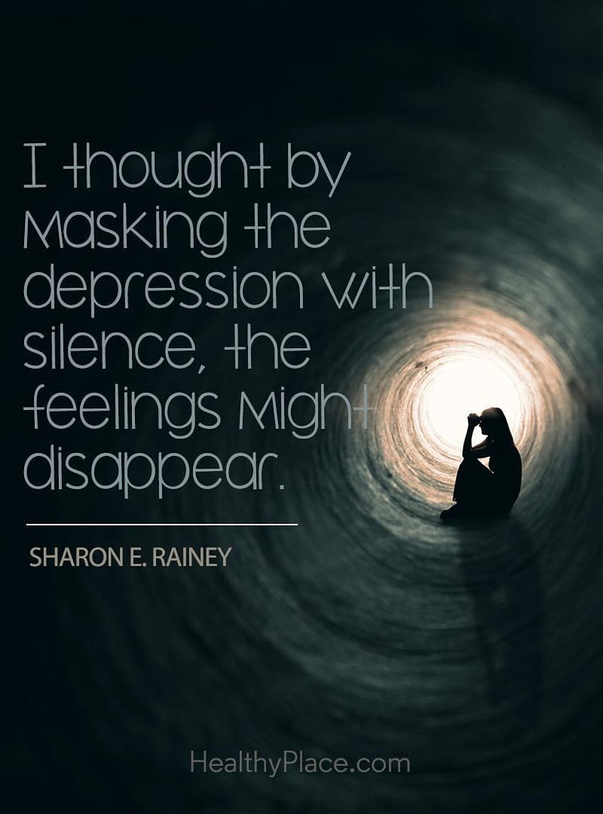 Depression Quotes and Sayings About Depression, deep dark quotes HD phone wallpaper