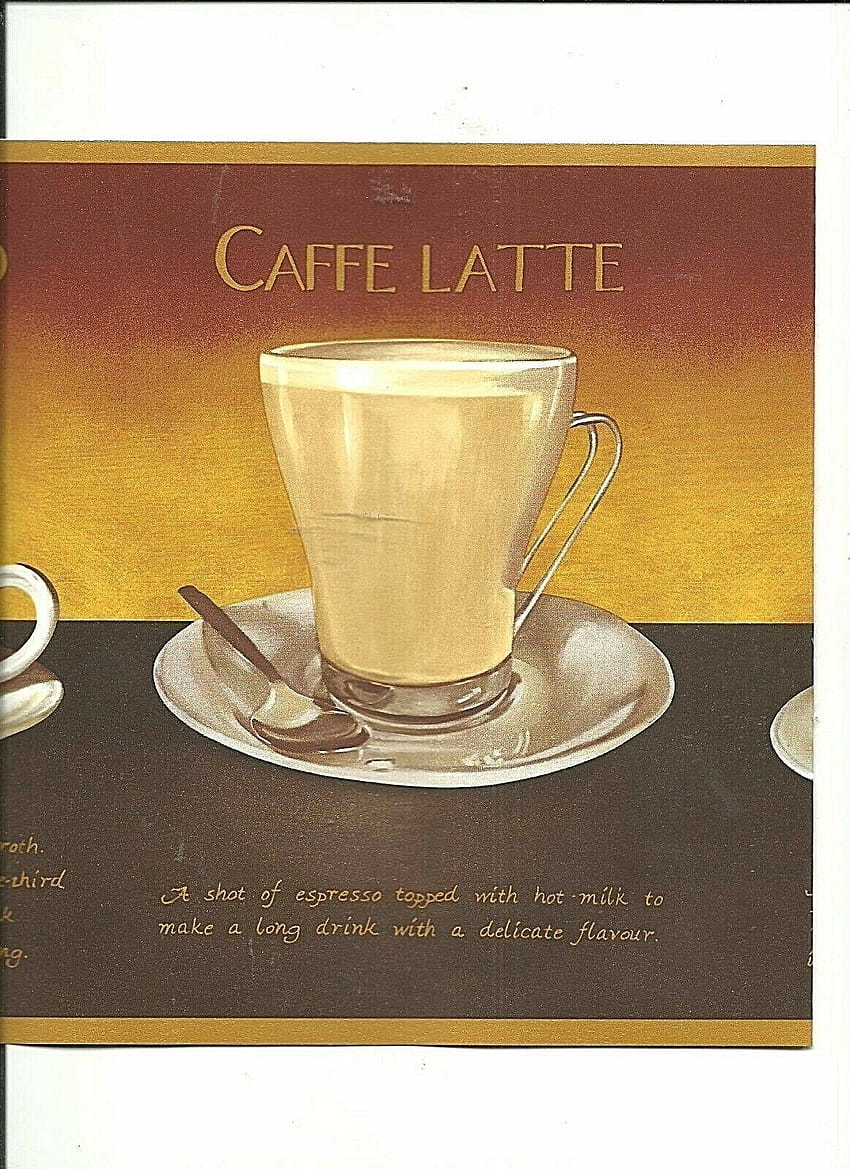ESPRESSO CAFFE LATTE MOCHA COFFEE BORDER AW0709 CAPPUCCINO HD phone wallpaper