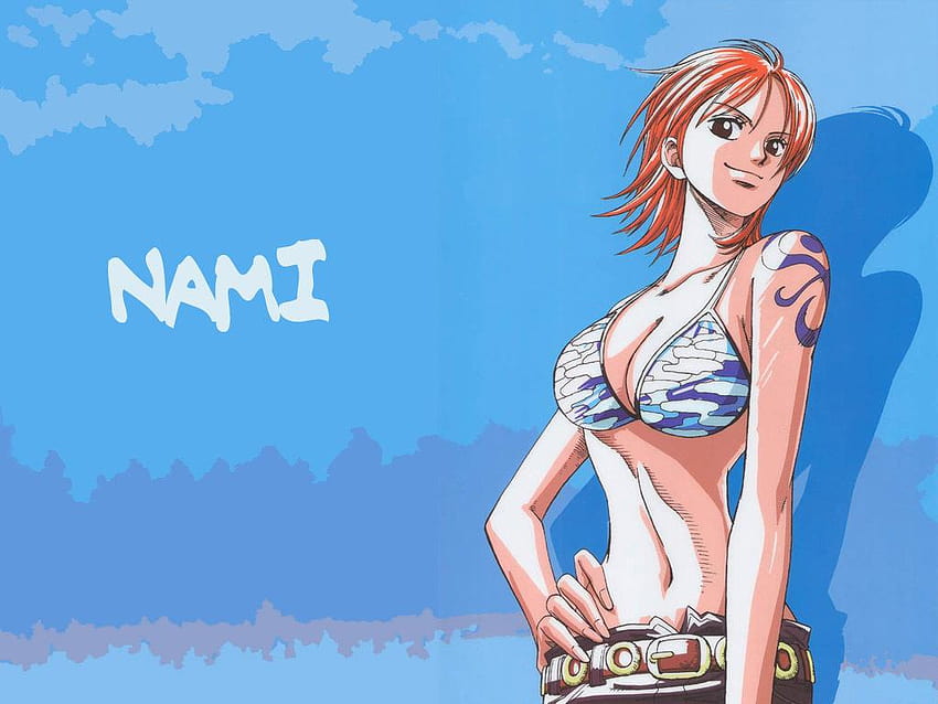 One Piece Nami и фонове, nami едно парче HD тапет