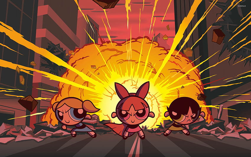 Blossom Bubbles and Buttercup The Powerpuff Girls [1920x1200] 、モバイル、タブレット用 高画質の壁紙