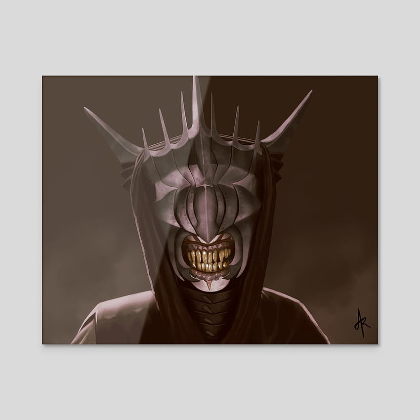 Mouth of Sauron, an art acrylic by Alex Rosko HD phone wallpaper
