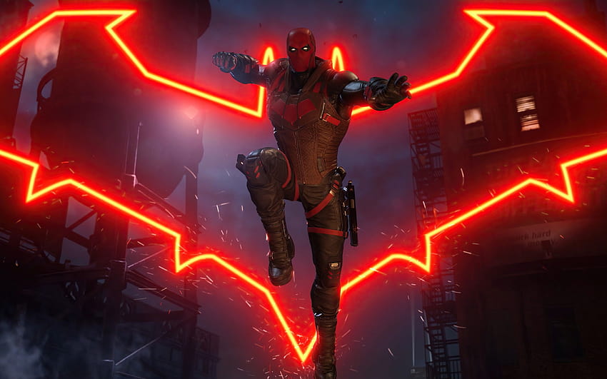 Red Hood , Gotham Knights, 2021 Games, PlayStation 5, PlayStation 4, Xbox Series X/S, Games, pc red HD wallpaper