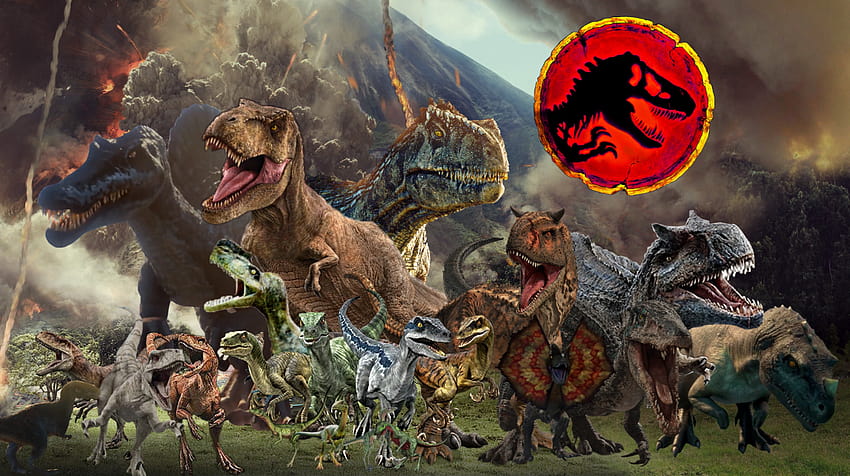 Jurassic Park Fleischfresser, Jurassic World 3 2022 HD-Hintergrundbild