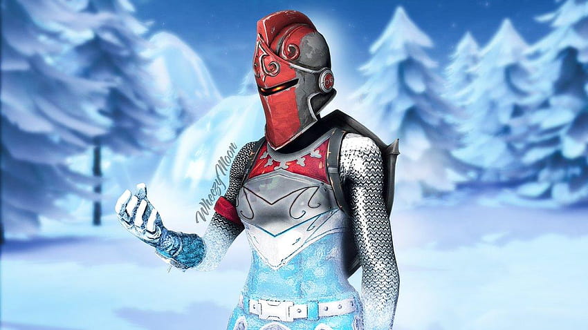 Fortnite Frozen Knight, fortnite red knight wallpaper Pxfuel
