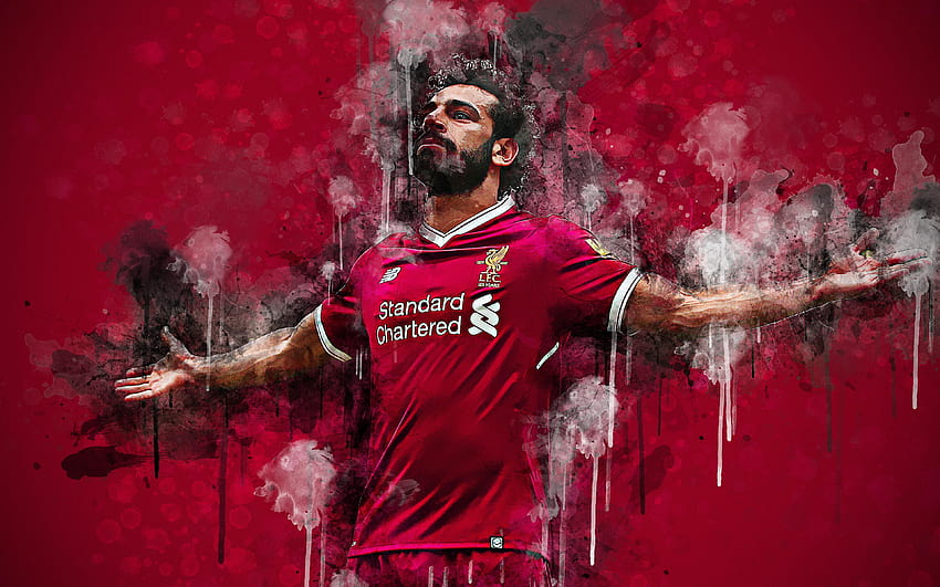 Mohamed Salah, Salah em Liverpool papel de parede HD