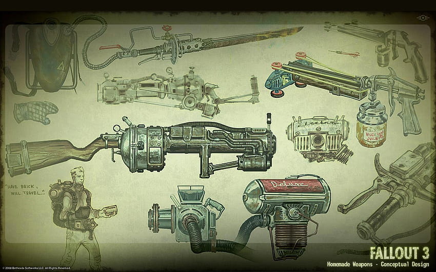 Fallout 3, energy weapons HD wallpaper