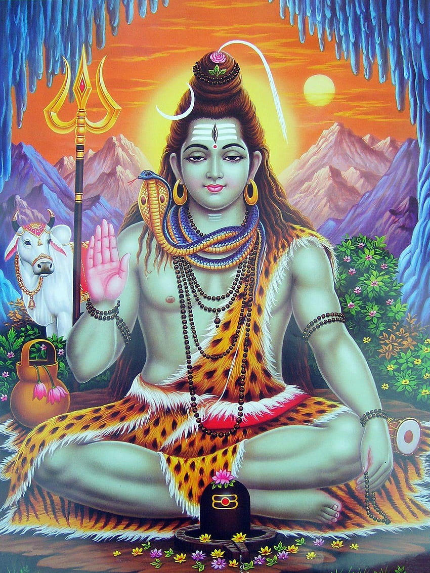 Ponsel Lord Shiva dan wallpaper ponsel HD