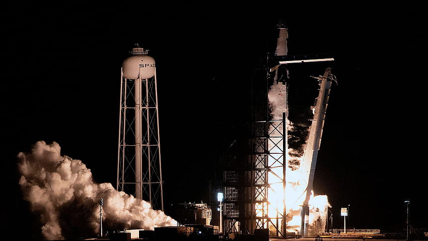 SpaceX essaiera de lancer les 60 premiers satellites pour fournir Internet, spacex falcon 9 rocket dragon Fond d'écran HD
