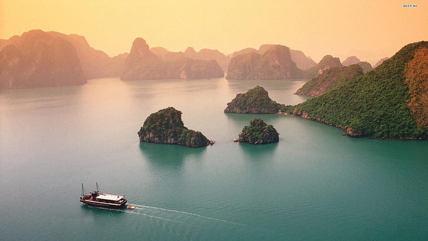 Ha Long Bay Die schönsten Orte in HD-Hintergrundbild