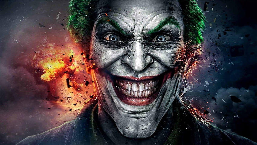 Bester Joker auf Windows-Designs mit Joker HD-Hintergrundbild