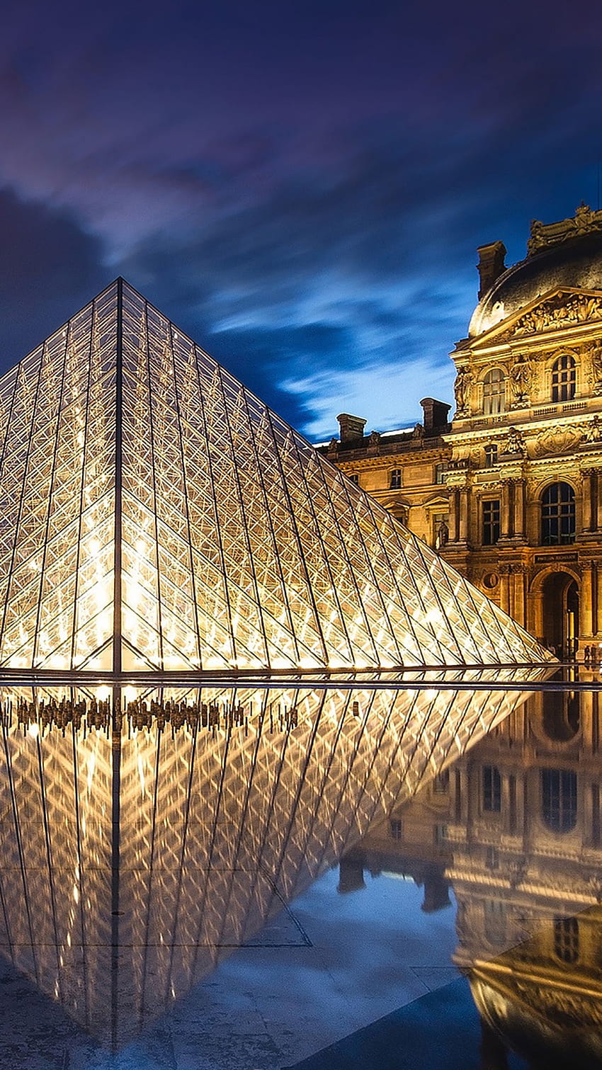 Louvre müzesi HD telefon duvar kağıdı