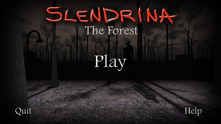 Slendrina: Der Wald für iOS HD-Hintergrundbild