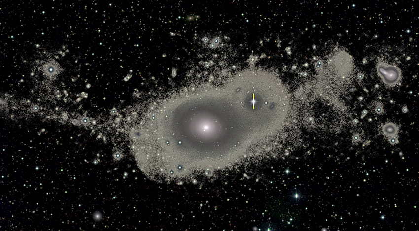 News CFHT, elliptical galaxy HD wallpaper