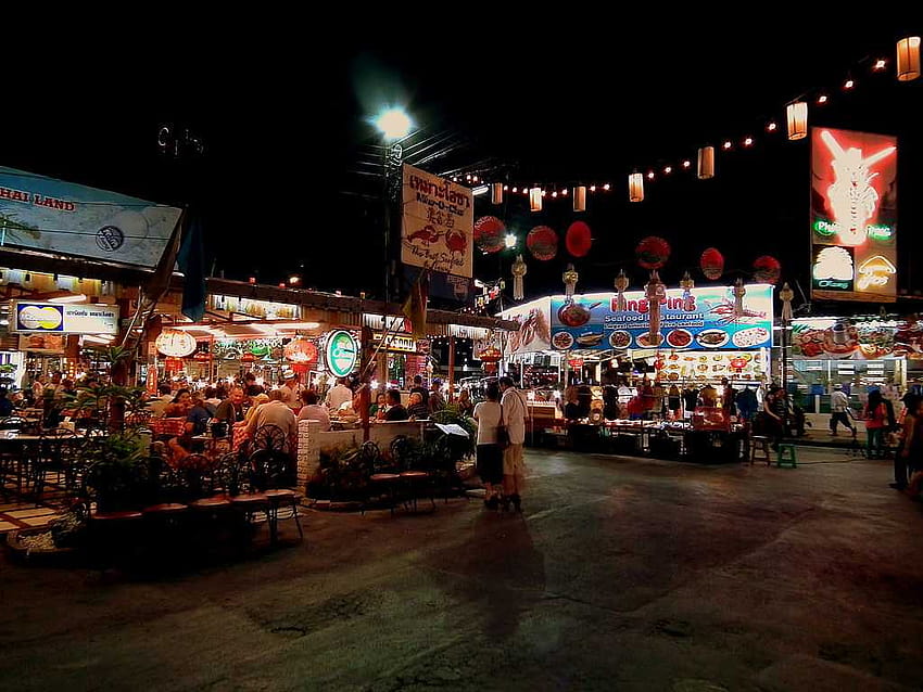 16 Night Markets in Thailand HD wallpaper
