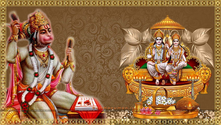 Lord Hanuman Shri Ram, god HD wallpaper