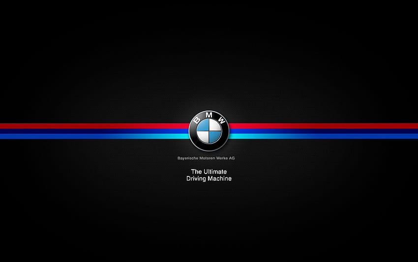 Logotipo de BMW M, potencia de bmw m fondo de pantalla