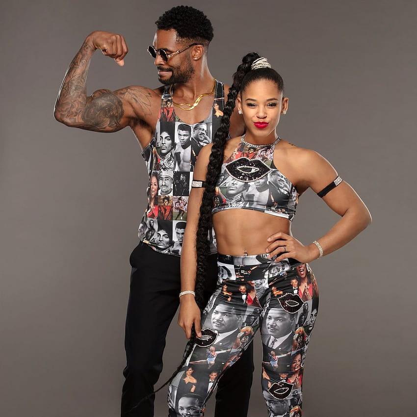 List of WWE personnel: WWE – Bianca Belair and Montez Ford's Black History Month HawtCelebs HD phone wallpaper