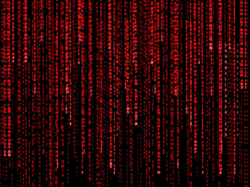 Red Matrix 1600x1200 Wallpoper 414229 [1600x1200] for your , Mobile & Tablet, red tech HD wallpaper