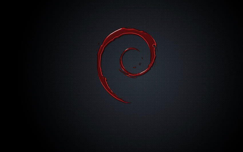 Debian Dark, Debian Linux HD-Hintergrundbild