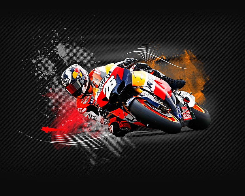 Dani Pedrosa MotoGP papel de parede HD