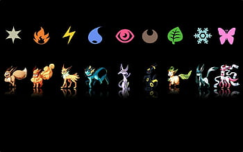 Gijinka Eevee Evolutions on Dog, evoluções pokemon eevee papel de parede HD