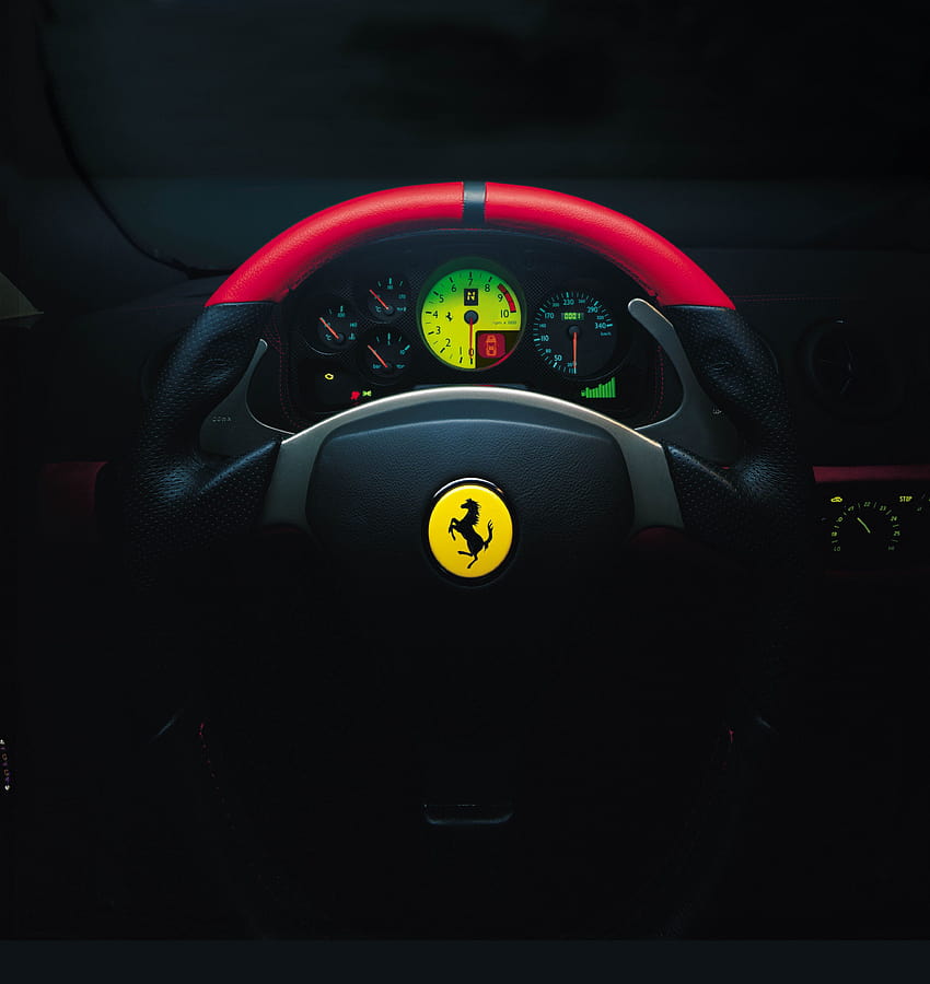 cars, Ferrari, interior, dashboards ::, ferrari interior HD phone wallpaper