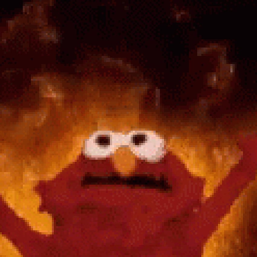 Steam Workshop::Elmo in fire, fire elmo HD phone wallpaper