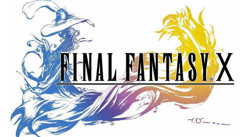 Final Fantasy X, logo final fantasy Fond d'écran HD