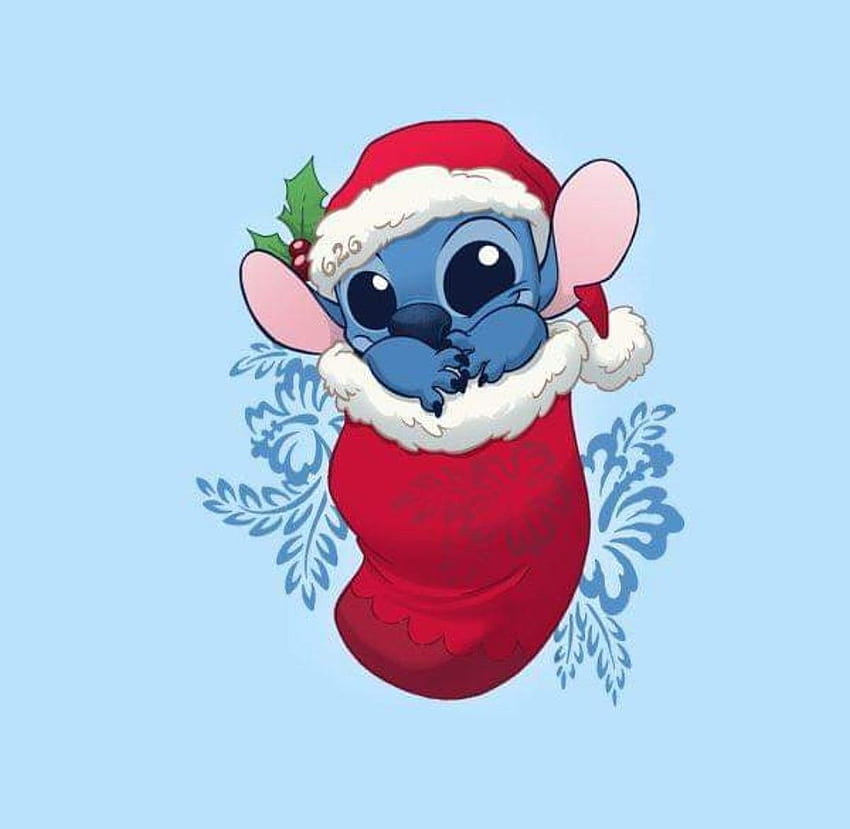 Stitch Christmas Wallpapers  Wallpaper Cave