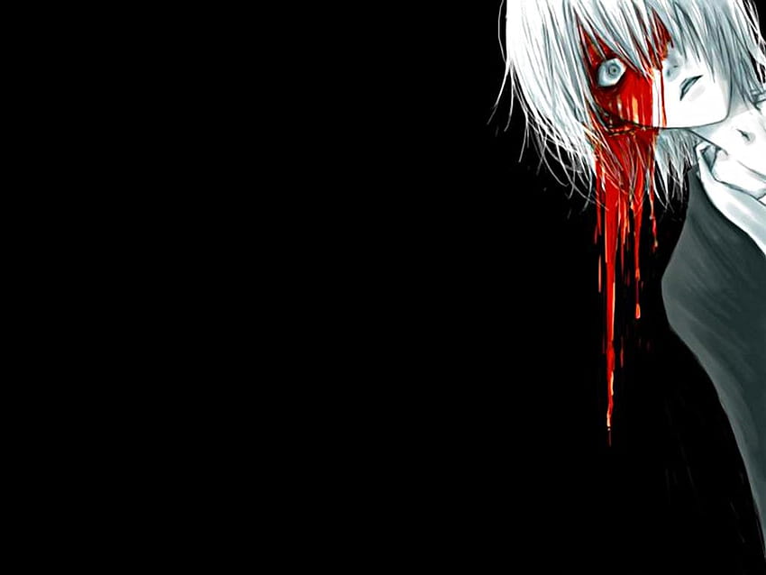 4 Blutiger Anime, Anime blutet HD-Hintergrundbild
