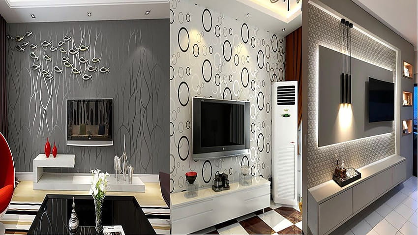 Top 50 Wall decoration Ideas 2023  3D Wallpaper design  Wall design   wallpaper design  YouTube