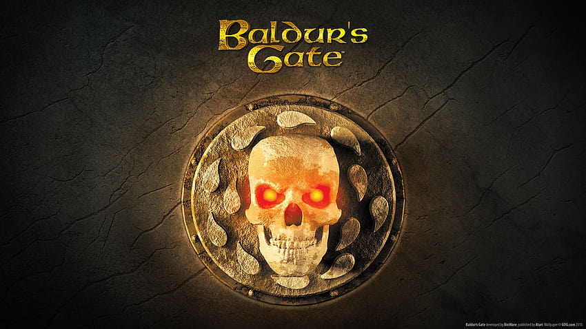 Baldur's Gate I, портата на Baldurs HD тапет