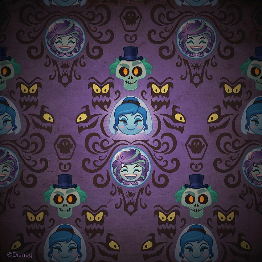 Disney Emoji Blitz Haunted Mansion <3 HD phone wallpaper