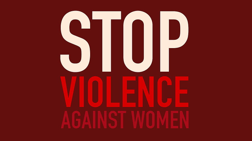 Закачете младежкото служение, спрете насилието срещу жени HD тапет